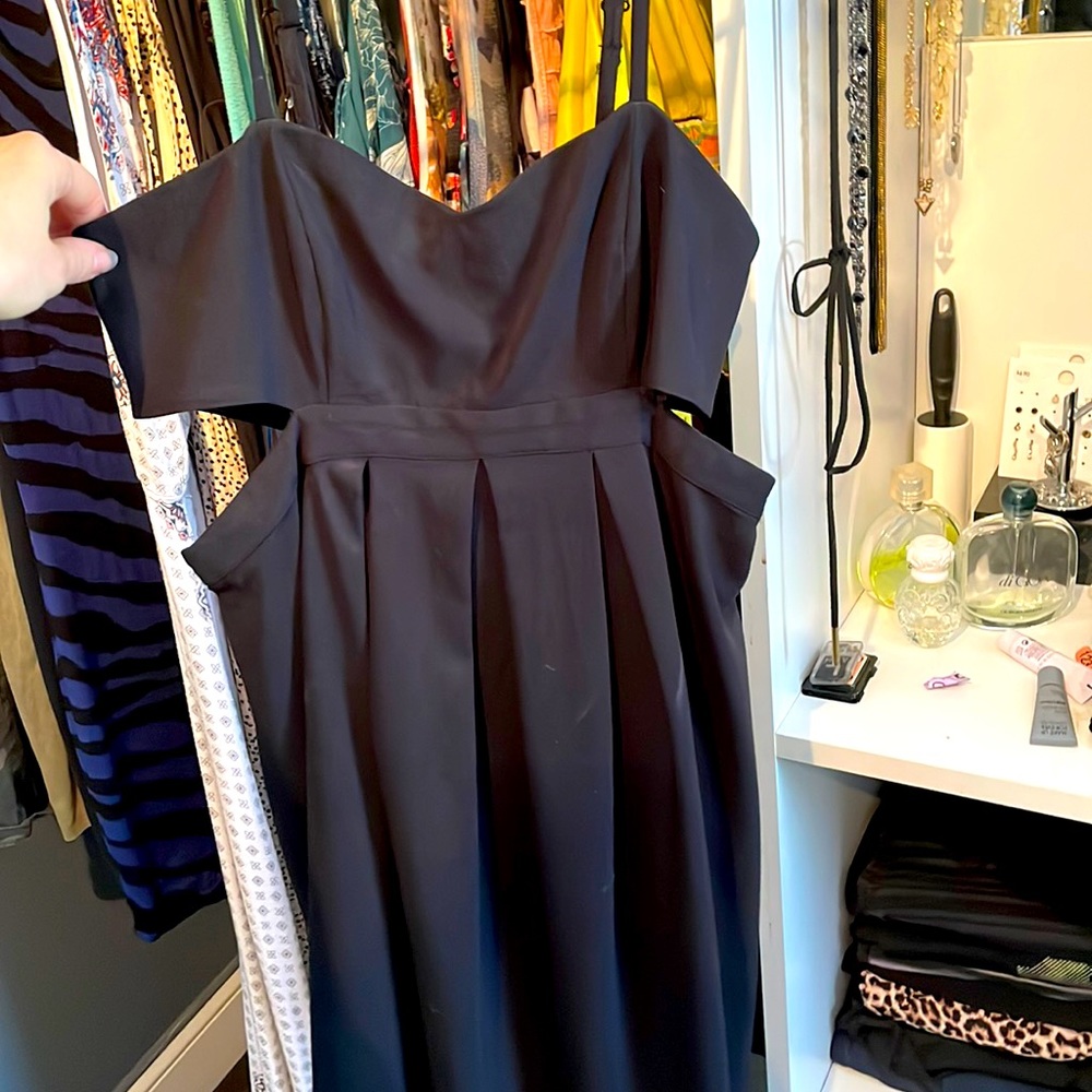 Black Bodycon cutout dress